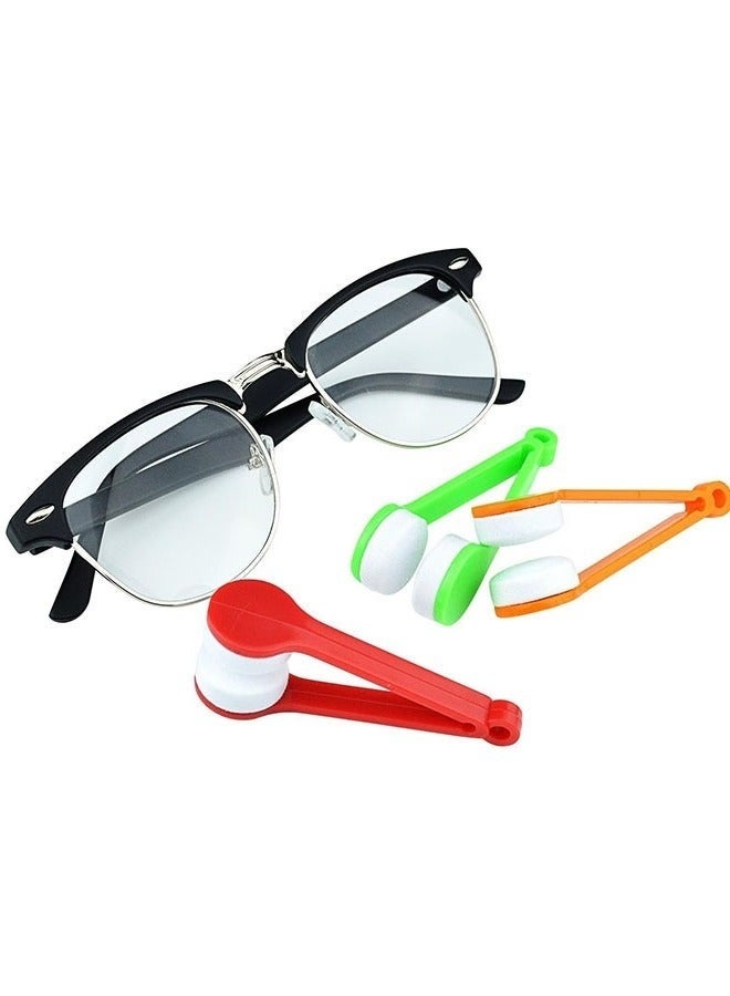 فرشاة تنظيف نظارات شمسية مكوّنة من 5 قطع – أداة صغيرة لتنظيف عدسات النظارات على شكل مشبك مع فرشاة ناعمة، مناسبة لتنظيف نظارات النظر والنظارات الشمسية وملحقاتها - Image 4